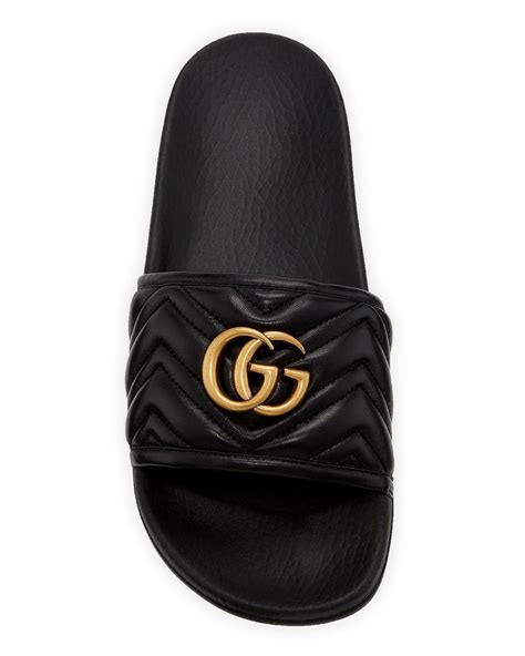 do gucci slides stretch out|gucci flat sandals review.